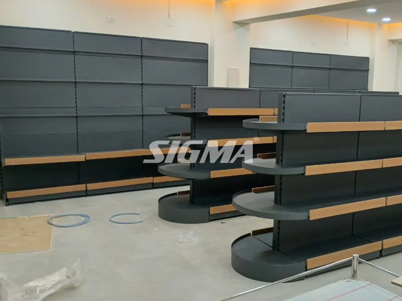 Premium Display Racks Installation in Bangalore