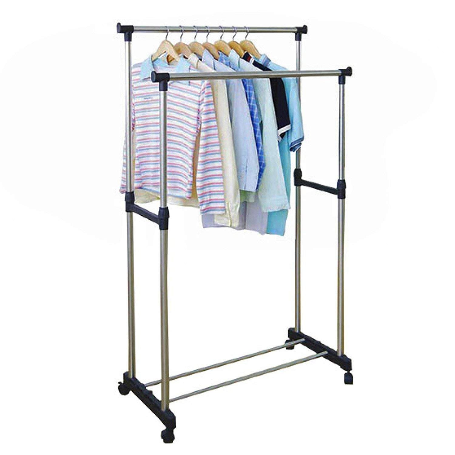 Double Rod Hangrails for Retail Showroom